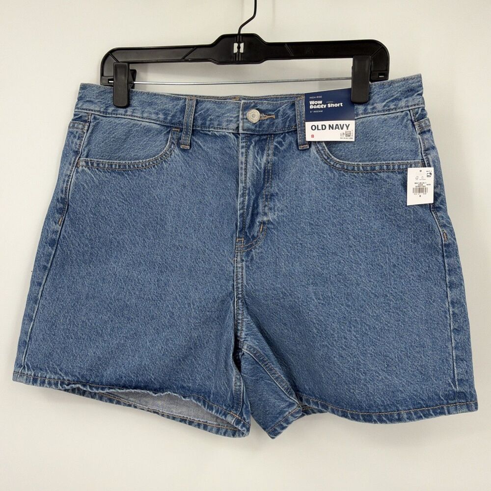 Old Navy Baggy Wow 5” Inseam Demon Blue Shorts